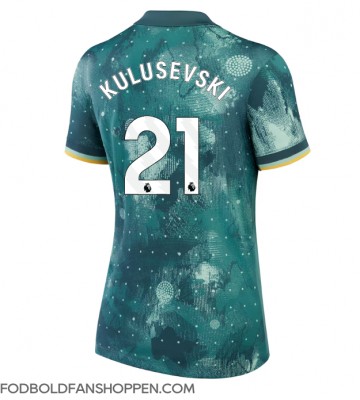 Tottenham Hotspur Dejan Kulusevski #21 Tredjetrøje Dame 2024-25 Kortærmet